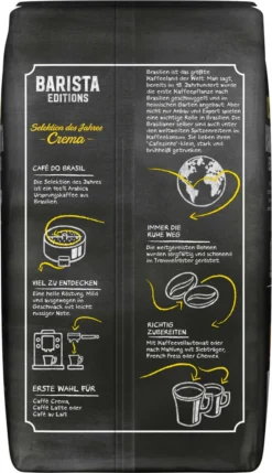 Jacobs Barista Editions Selektion Des Jahres Brasilien, Bohnenkaffee, Ganze Bohnen, Röstkaffee, Kaffeebohnen, 1000 G 11 Jacobs Barista Editions Selektion Des Jahres Brasilien, Bohnenkaffee, Ganze Bohnen, Röstkaffee, Kaffeebohnen, 1000 G -Drink World Store ea44acb5461a9e4e97214f7da1076996