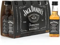 Jack Daniel's Old No. 7 Tennessee Whiskey | 40 % Vol | 10 X 0,05 L -Drink World Store eb1e526398520519b94859aa40535d56