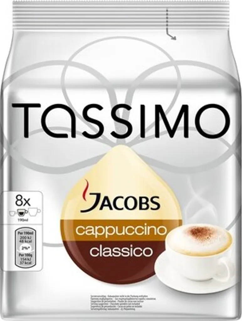 Tassimo Jacobs Cappuccino Classico | 8 T Discs, Kaffeekapseln 10 Tassimo Jacobs Cappuccino Classico | 8 T Discs, Kaffeekapseln – Bild 8