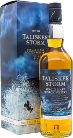 Talisker Storm Single Malt Scotch Whisky In Geschenkpackung | 45,8 % Vol | 0,7 L -Drink World Store edd61fa7cccfd3de4e1d2244a4fce6fb