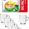 Tassimo Kapseln Morning Café Filter XL + Gläserset Coffee 6 Stück Cc 310 -Drink World Store f16426687d7b2777513bb7ddf6a109fb