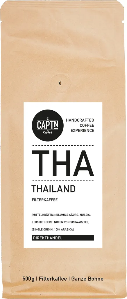 THAILAND Kaffee Ganze Bohne | Mittelkräftig, Blumige Säure, Leichte Beere | 500 G | Specialty Coffee Aus Direkthandel 3 THAILAND Kaffee Ganze Bohne | Mittelkräftig, Blumige Säure, Leichte Beere | 500 G | Specialty Coffee Aus Direkthandel