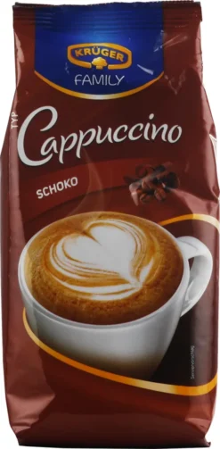 Krüger Family Cappuccino Schoko | 500-g-Beutel -Drink World Store f3c3bd58791a28ba09cbbe3dba478290