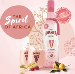 AMARULA KHANYISA "LIMITED EDITION" Raspberry, Chocolate & African Baobab Flavour Alc. 15,5% Vol. 0,7L