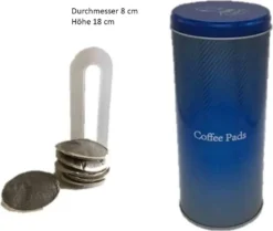 Typ Latte Macchiato ClassicLatte Art Dekorationsset Latte Art 6 Schablonen Latte Art Dekorateur Plus 2 Latte Gläser Metallic Design 380ml + Paddose Mit Padheber -Drink World Store f50a2f220c4d8859a99a15518f208a3a