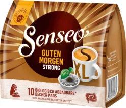 SENSEO Pads Guten Morgen Strong XL UTZ 5 X 10 Getränke Pads -Drink World Store f68320fa0adf1fb2bf725c26d578b441