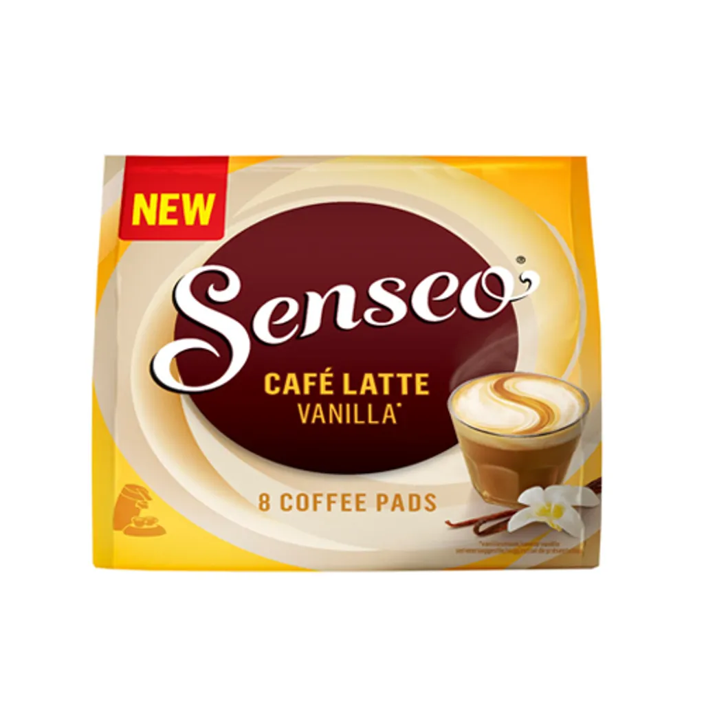 Senseo Café Latte Vanilla - 8 Pads 3 Senseo Café Latte Vanilla - 8 Pads