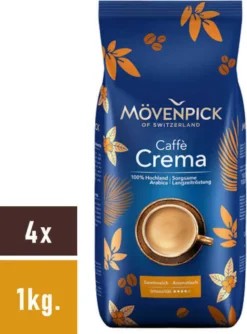Mövenpick Caffè Crema | Ganze Bohne | 1000g -Drink World Store f7ba4555f539ad30fb0d1f90e78901ac