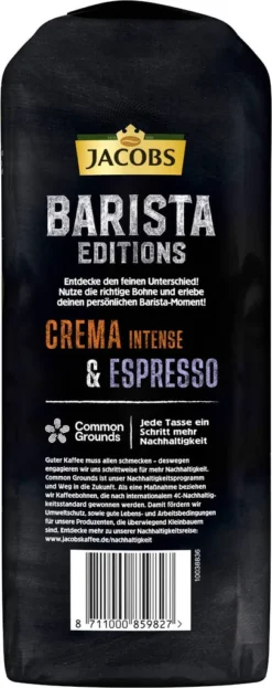 JACOBS Kaffeebohnen Barista Editions Crema Do Brasil 4 X 1 Kg Geröstete Bohnen 21 JACOBS Kaffeebohnen Barista Editions Crema Do Brasil 4 X 1 Kg Geröstete Bohnen -Drink World Store f99c808299bb483242abe86a267ffa35