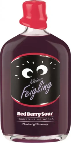 Kleiner Feigling Red Berry Sour Premium Likör Der Party Shot 500ml
