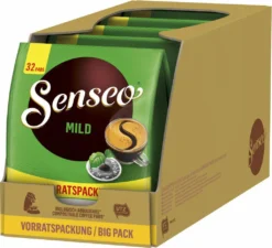 SENSEO Pads Mild Senseopads 5 X 32 Getränke Vorteilspack -Drink World Store f9ee50ee745be1fa63f583e2ecd9ea69