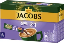 JACOBS Löskaffee 3in1 Milka®* 12x10 Sticks Löslicher Instantkaffee 120 Getränke 10 JACOBS Löskaffee 3in1 Milka®* 12x10 Sticks Löslicher Instantkaffee 120 Getränke -Drink World Store fac902ece26a9dc2f02050e18d403266