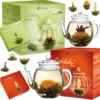 Creano 2er-Set ErblühTee Geschenkset Weißtee Und Geschenkset Grüntee -Drink World Store fc5e38c67ae66443bce2d7193c0123fb