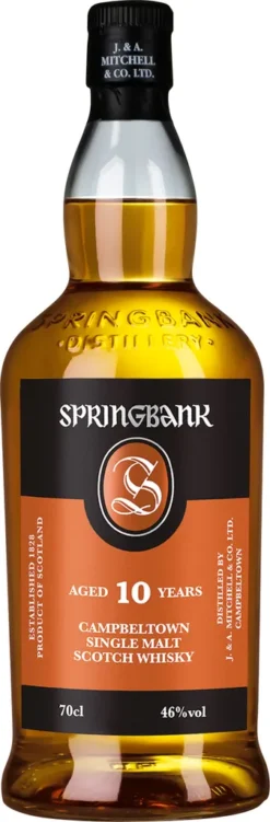Springbank 10 Years Old Campbeltown Single Malt 46% 0,7L