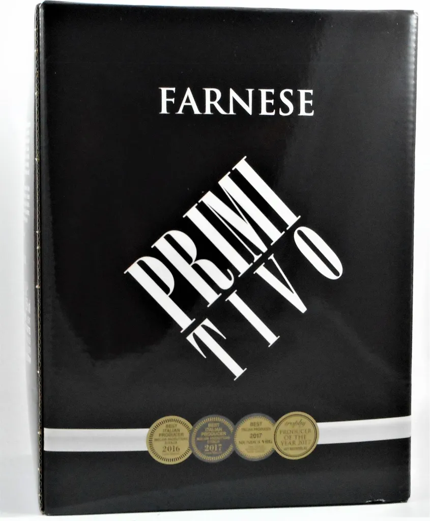 Primitivo Puglia IGP 2021 Bag-in-Box 5l, Farnese 4 Primitivo Puglia IGP 2021 Bag-in-Box 5l, Farnese – Bild 2
