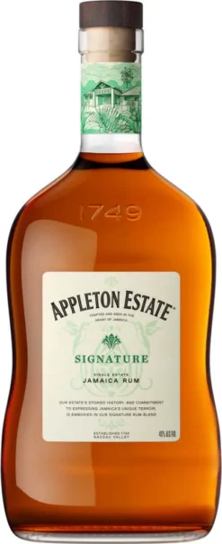 Appleton Estate Signature Blend Jamaica Rum | 40 % Vol | 0,7 L -Drink World Store fef63d43f1971dfe41f313abb8ab7175